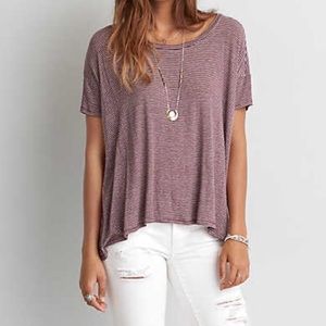 American Eagle stripped shirt